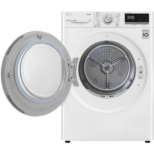 LG DVH5-08W Series 5 8kg Heat Pump Dryer (White)