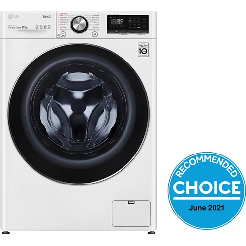 LG WV9-1412W Series 9 12kg Front Load Washer (White)