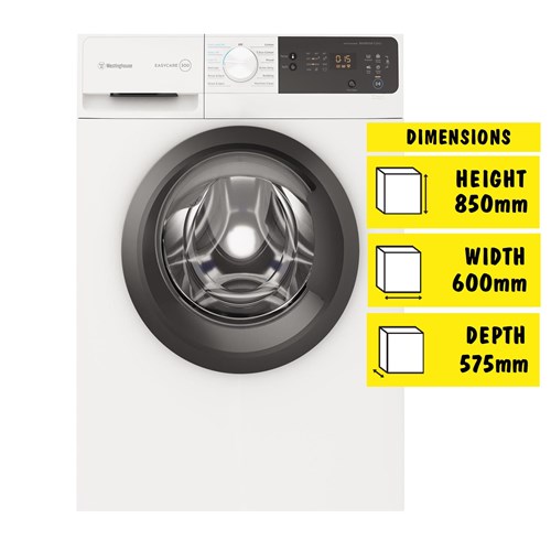 Westinghouse WWF7524N3WA 7.5kg 300 Series Front Load Washer