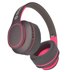 Moki Navigator Noise Cancelling Wireless Over-Ear Headphones (Pink) [Volume Limited]