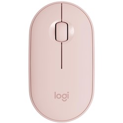 Logitech M350 Pebble Wireless Mouse (Rose)