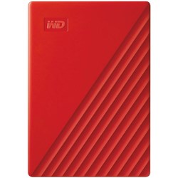 WD My Passport 2TB Portable Hard Drive USB 3.0 [2019] (Red)