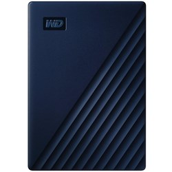 WD My Passport 4TB Portable Hard Drive USB-C 3.0 for Mac [2019](Midnight Blue)