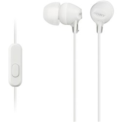 Sony MDR-EX15AP Monitor In-Ear Headphones (White)