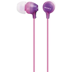 Sony MDR-EX15LP In-Ear Headphones (Violet)