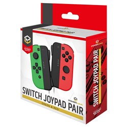 Powerwave Switch Joypad Pair Green & Red for Nintendo Switch