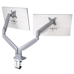 Kensington SmartFit One Touch Height Adjustable Dual Monitor Arm (Grey)