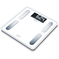 Beurer BF400W Signature Line Digital Glass Body Fat Scale (White)