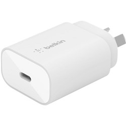 Belkin BoostUp Charge 25W USB-C Wall Charger (White)