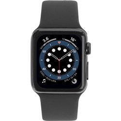 3sixT Silicone Band for Apple Watch [42/44mm] (Black)