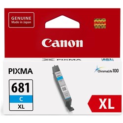 Canon Pixma Ink Cartridge CLI681XL (Cyan)