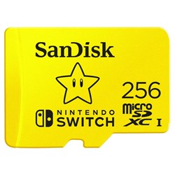 SanDisk Nintendo Switch MicroSD 256GB Memory Card