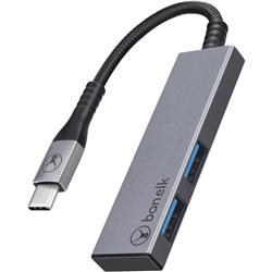 Bonelk Long-Life Slim UBS-C to 2 Port USB-A Hub