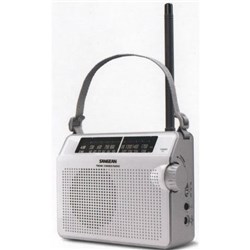 Sangean PRD6W AM/FM Portable Radio (White)