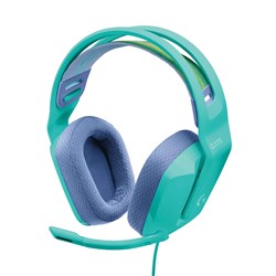 Logitech G335 Wired Gaming Headset (Mint)