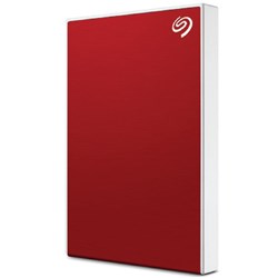 Seagate One Touch Portable 1TB Hard Drive (Red)