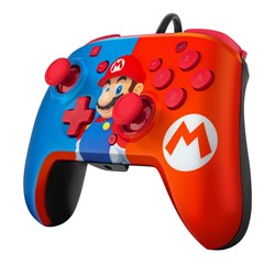 Faceoff Controller Deluxe + Audio for Nintendo Switch (Mario)