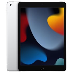 Apple iPad 10.2-inch 64GB Wi-Fi + Cellular (Silver) [9th Gen]
