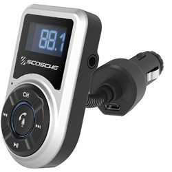 Scosche Bluetooth FM Transmitter with 18W USB-C Port
