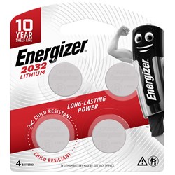 Energizer Lithium 2032 Coin Battery (4pk)