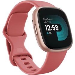 Fitbit Versa 4 (Pink Sand/Copper Rose Aluminium)