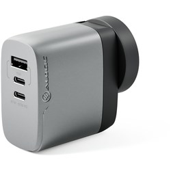 ALOGIC 3X67 Rapid Power 67W Multi Country GaN Charger (Space Grey)