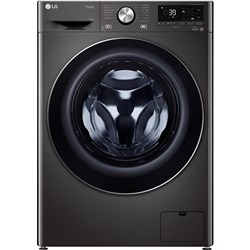 LG WVC9-1412B 12kg/8kg Series 9 Front Load Washer Dryer Combo (Black Steel)