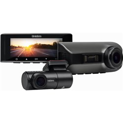 Uniden iGO CAM 75R 2K Smart Dash Camera with FHD Rear Camera