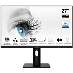 MSI Pro MP273AP 27' FHD 100Hz Height Adjustable Monitor
