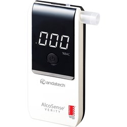 Andatech Alcosense Verity Personal Breathalyser (White)