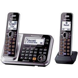 Panasonic KX-TG7892AZS Cordless Phones with Answering Machine (Twin Pack)