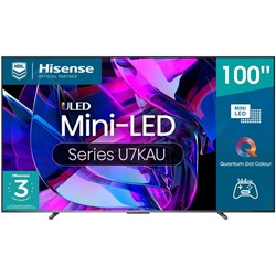 Hisense 100' U7KAU ULED Mini-LED 4K Smart TV [2023]