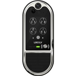 Lockly Vision Elite Video Doorbell Smart Lock (Satin Nickel)