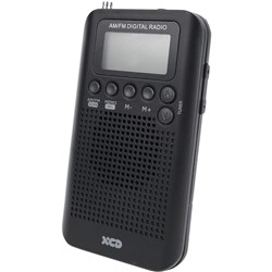 XCD Portable Handheld Digital AM/FM Radio