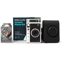 Fujifilm Instax Mini EVO Instant Photo Kit (Black)