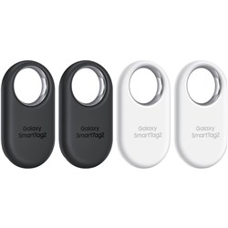 Samsung Smart Tag2 Bluetooth Tracker 4 Pack (Black/White)