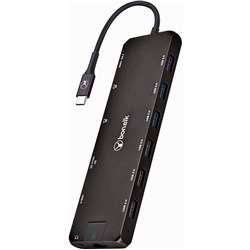 Bonelk Long-Life 14-in-1 Multiport USB-C Hub (Black)