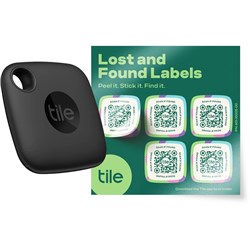 Tile Mate Tracker with Lost and Found Label
