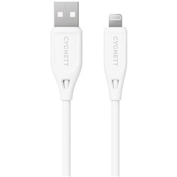 Cygnett Charge & Connect Lightning to USB-A Cable V2 1.2m (White)
