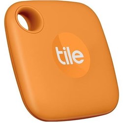 Tile Mate Bluetooth Tracker (Cool Clementine) 1 Pack