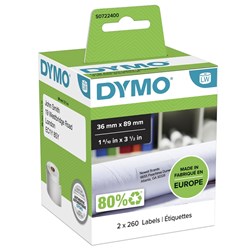 Dymo LabelWriter Large Address Label 36X 89 mm