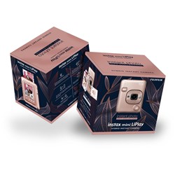 Fujifilm Instax Liplay Gift Set (Blush Gold)