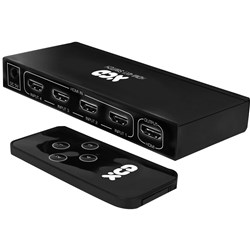 XCD Essentials HDMI 4 to 1 Switch with Remote V2