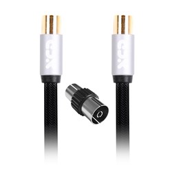 XCD RF TV Antenna Cable with Joiner V2 2M