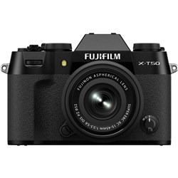 Fujifilm X-T50 Mirrorless Camera (Black)