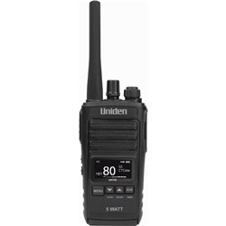 Uniden UH755 5 Watt UHF Splashproof CB Handheld Radio