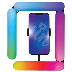 Influencer RGBW Adjustable Light With Phone Mount