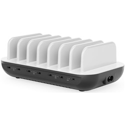 Alogic Powerfin 7 Port USB-C Desktop 80W Charging Station