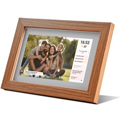 Jackson Frameo Smart Digital Photo Frame 7' 16GB (White Oak)