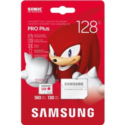 Samsung PRO Plus Sonic the Hedgehog™ 128GB MicroSD Card